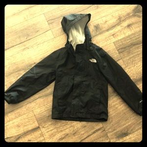 Boys The North Face lined raincoat